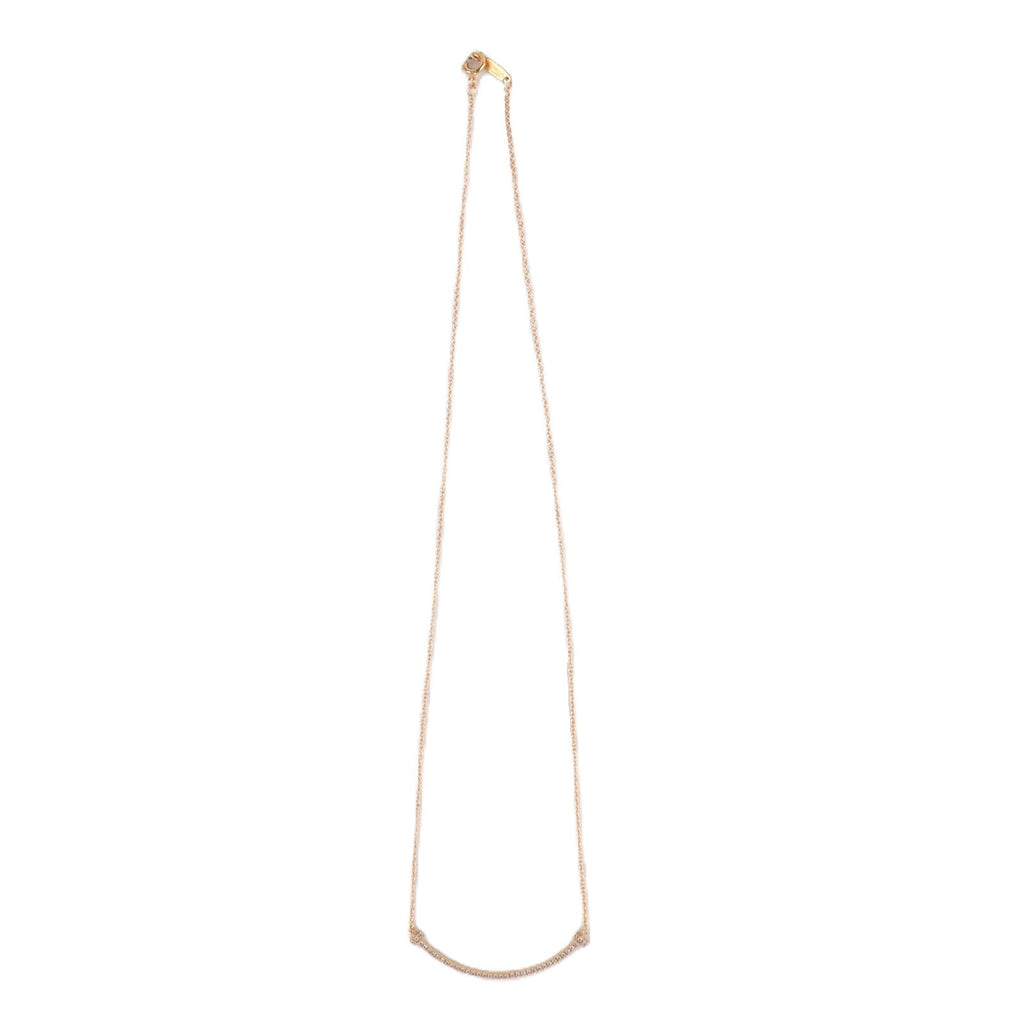 TIFFANY & Co. 63058815 T Smile Small Necklace