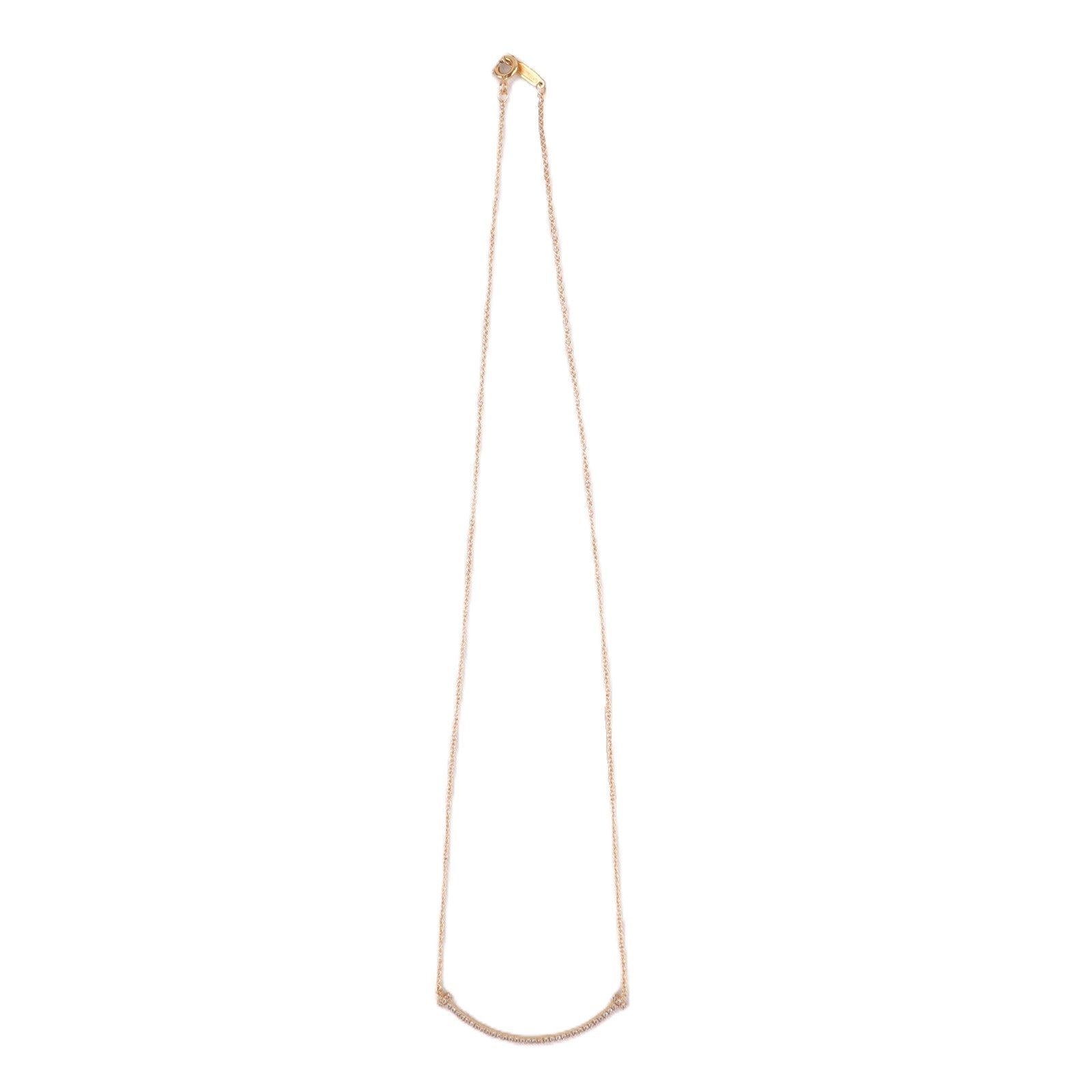 TIFFANY & Co. 63058815 T Smile Small Necklace