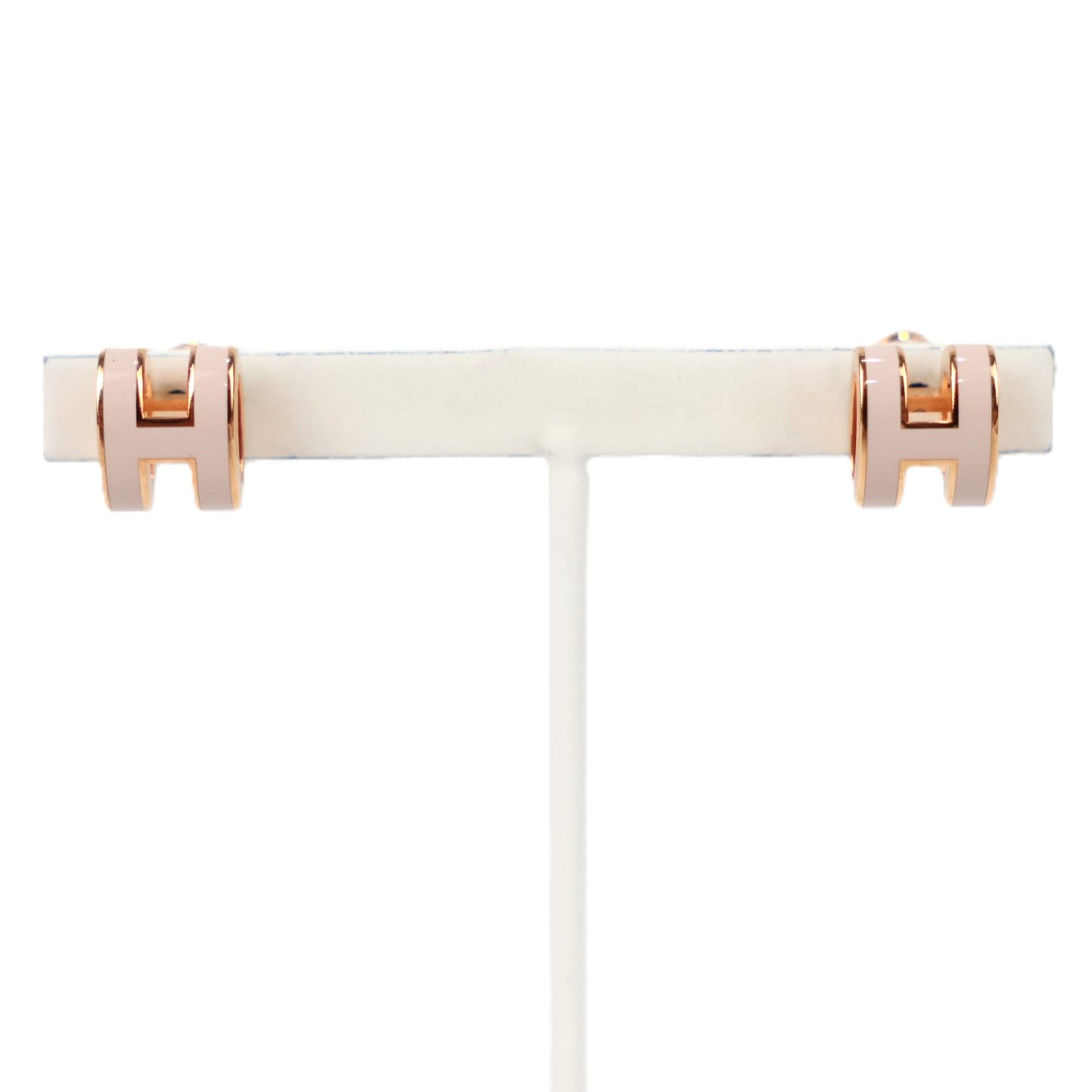 HERMES 608002FO POP H MINI EARRINGS