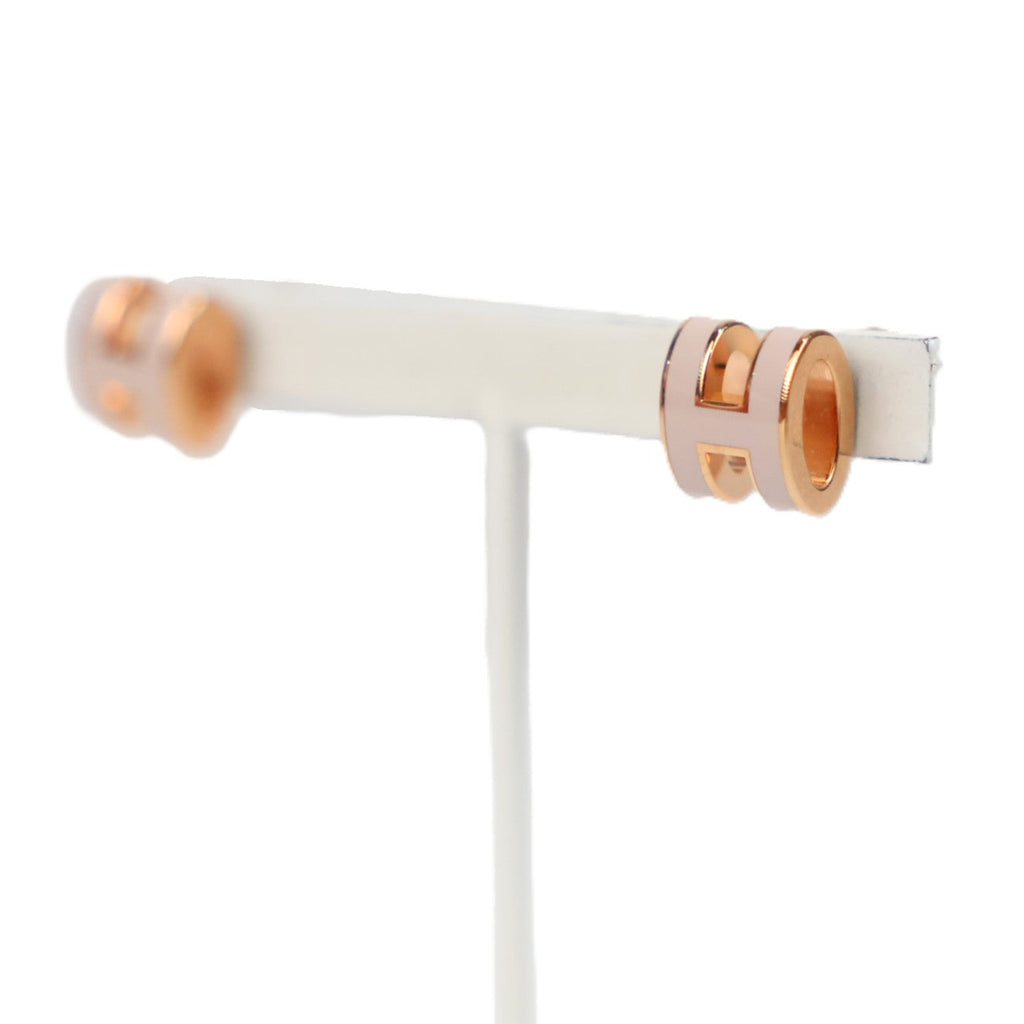 HERMES 608002FO POP H MINI EARRINGS