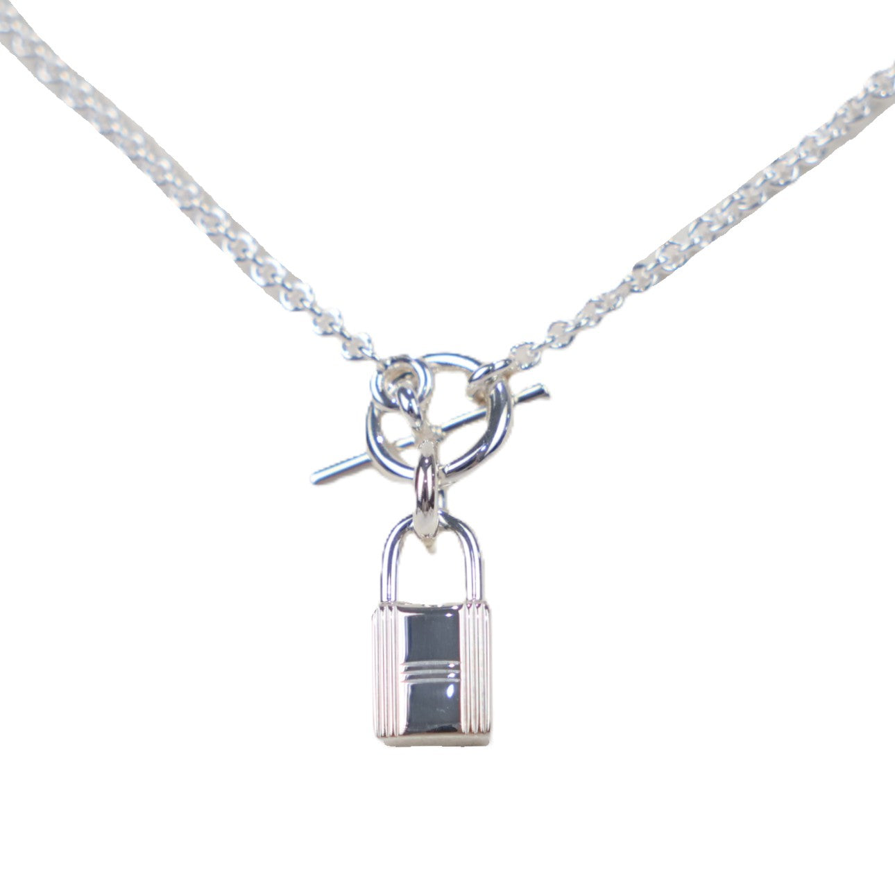 HERMES H121331B Kelly Cadenas Necklace