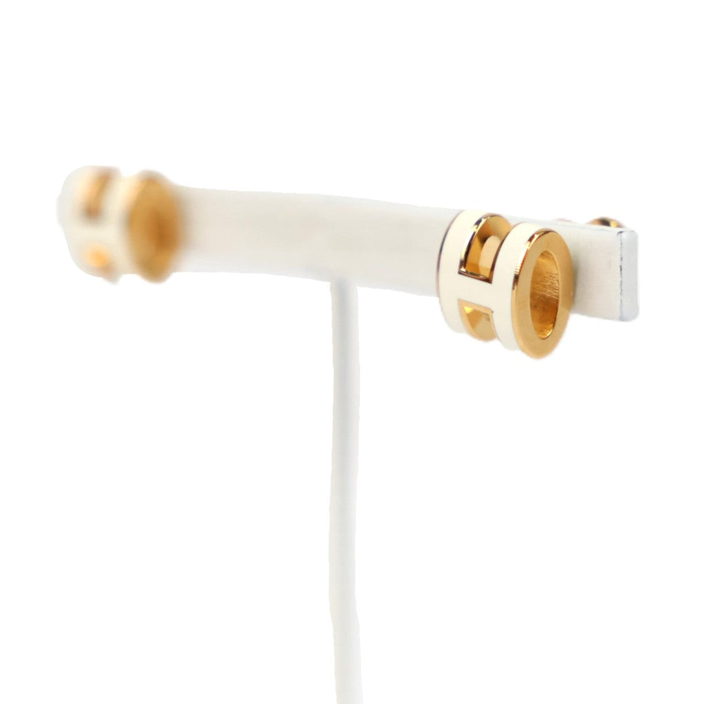 HERMES 608002F POP H MINI EARRINGS