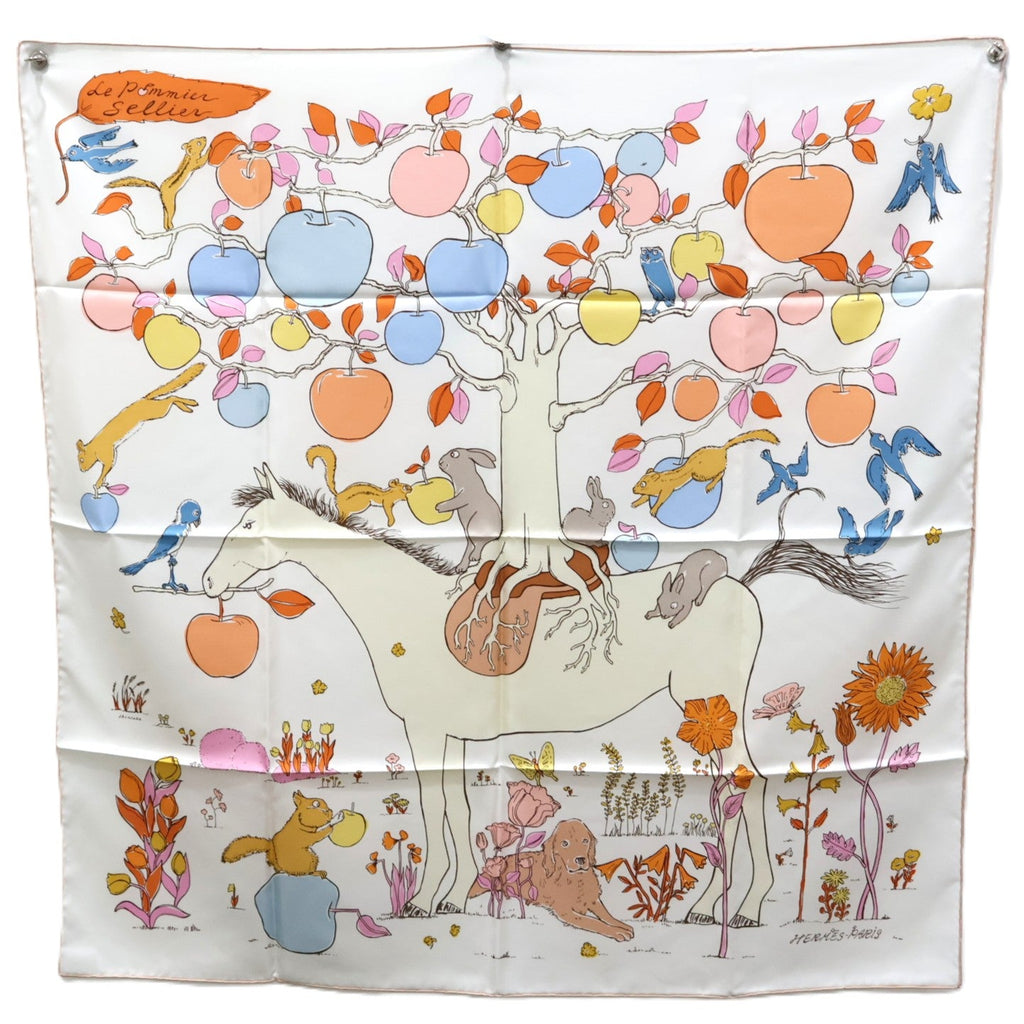 HERMES 004307S CARRE90 SCARF