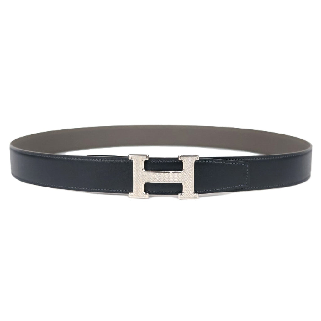 HERMES 064540CK+073967CA CEINTURE5382 GUILLOCHE 95 BELT