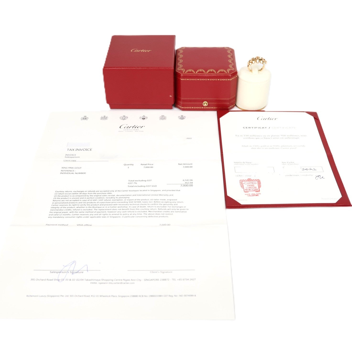 Cartier B4235353 Clash #53 Ring