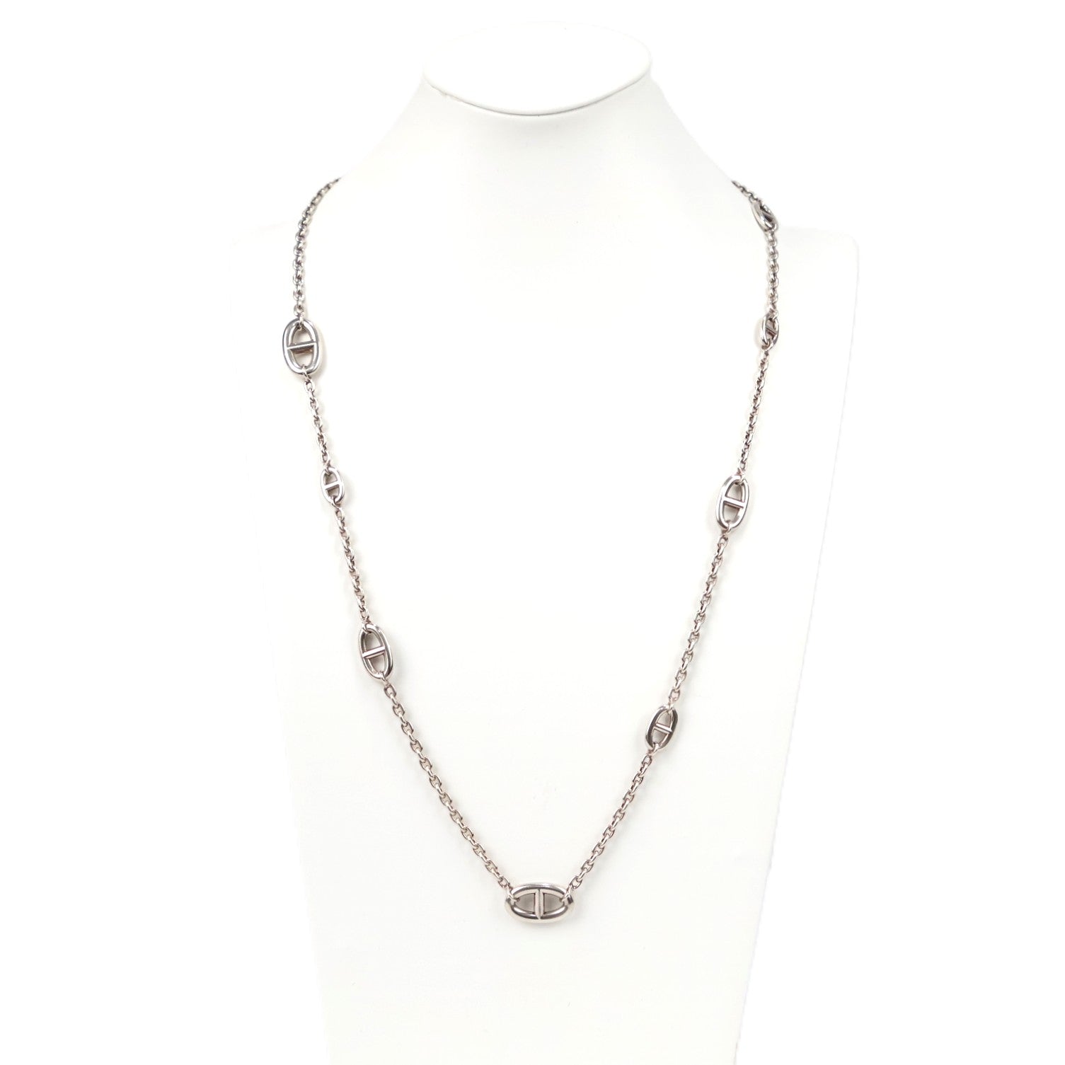 HERMES H104570B Farandole Long Necklace 80 Necklace