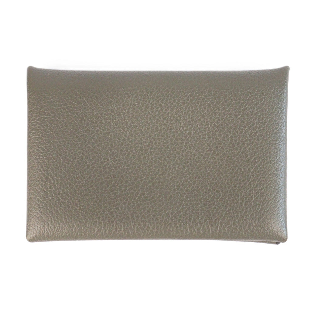 HERMES 064954CK CALVI CARD HOLDER