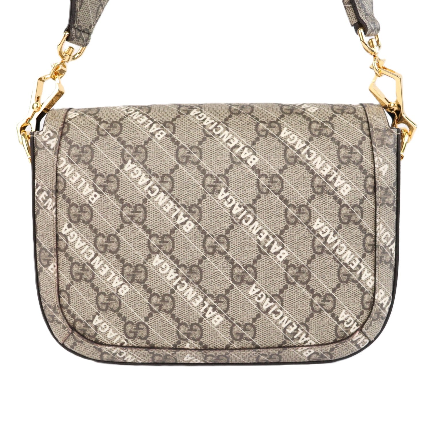 GUCCI 658574 HORSEBIT X BALENCIAGA SHOULDER BAG