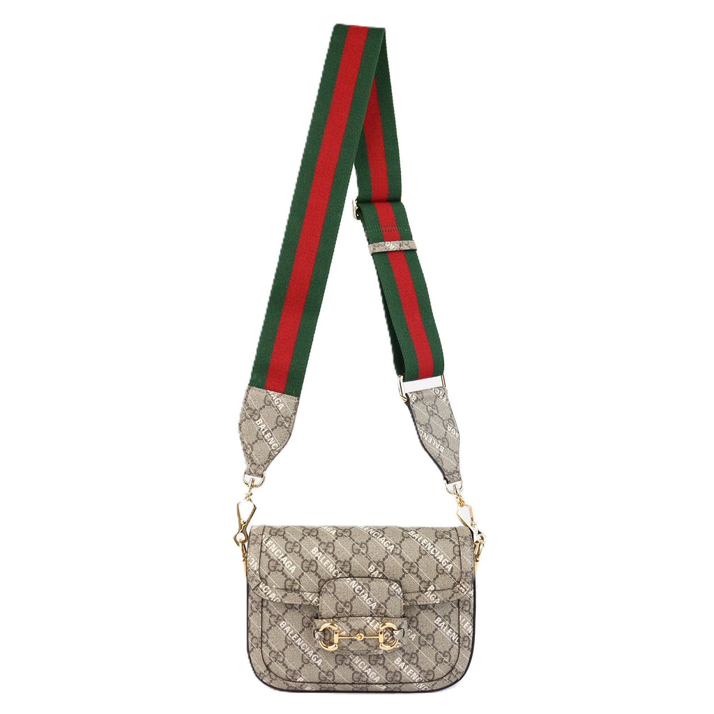 GUCCI 658574 HORSEBIT X BALENCIAGA SHOULDER BAG