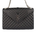 SAINT LAURENT 487198 BOW92 ENVELOPE LARGE SHOULDER BAG