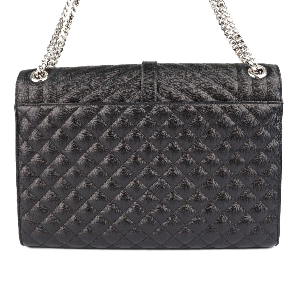 SAINT LAURENT 487198 BOW92 ENVELOPE LARGE SHOULDER BAG