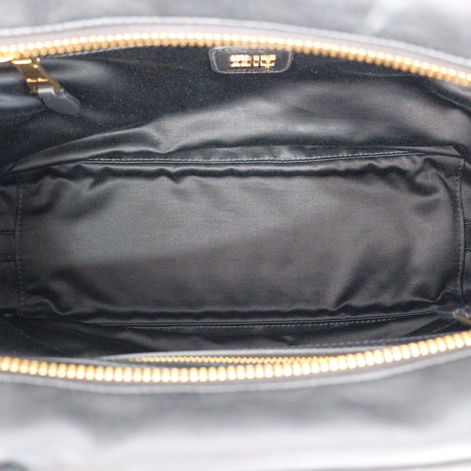 MIU MIU 5BB117 BEAU LARGE HANDBAG