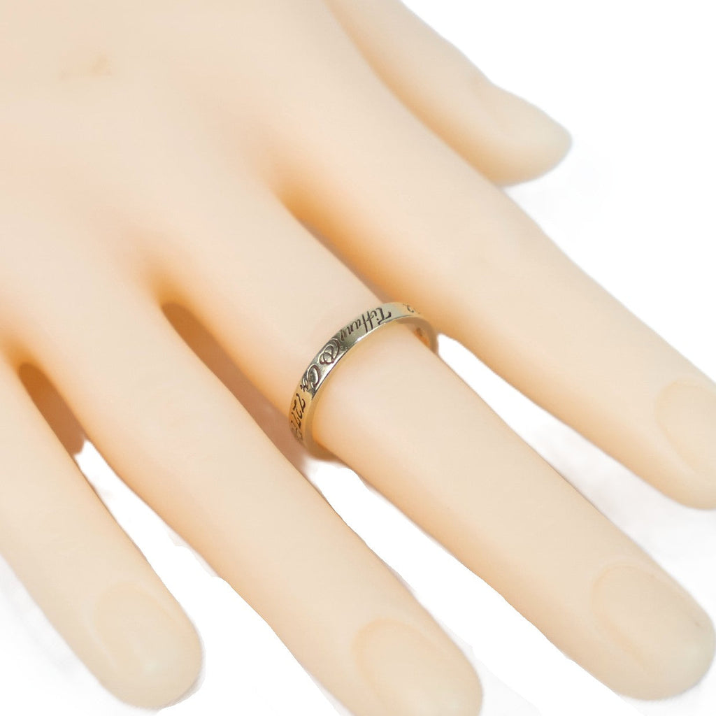 TIFFANY & Co. Notes Narrow Ring