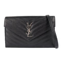 SAINT LAURENT 393953 BOW02 CASSANDRE WALLET ON CHAIN