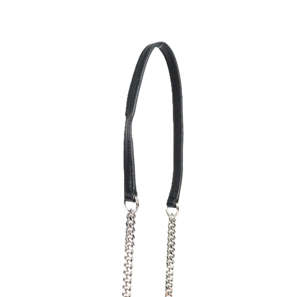 SAINT LAURENT 393953 BOW02 CASSANDRE WALLET ON CHAIN