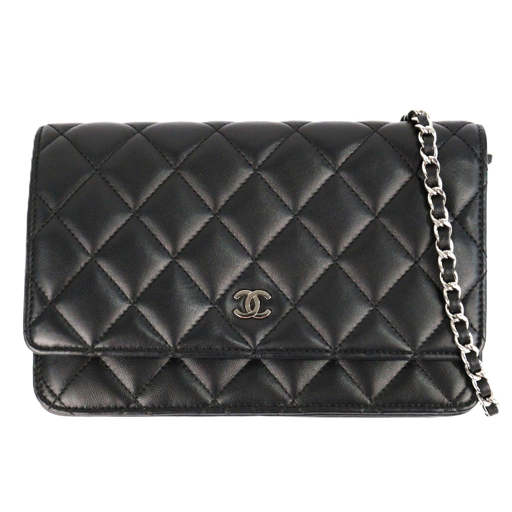 CHANEL 33814 CLASSIC FLAP WALLET ON CHAIN