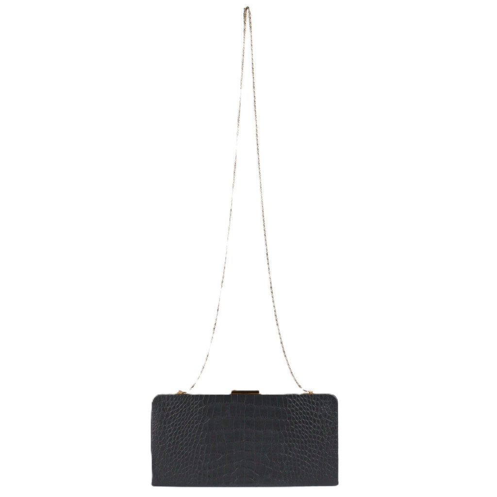 SAINT LAURENT 593017 1K00W MIDNIGHT CLUTCH BAG