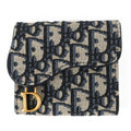 DIOR S5652CTZQ SADDLE LOTUS WALLET