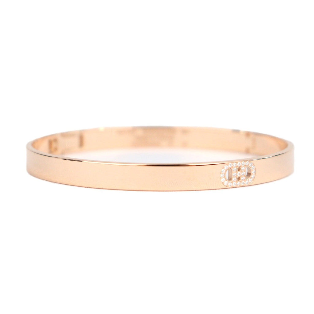 HERMES H115400B H d'Ancre Small Model Bracelet #SH