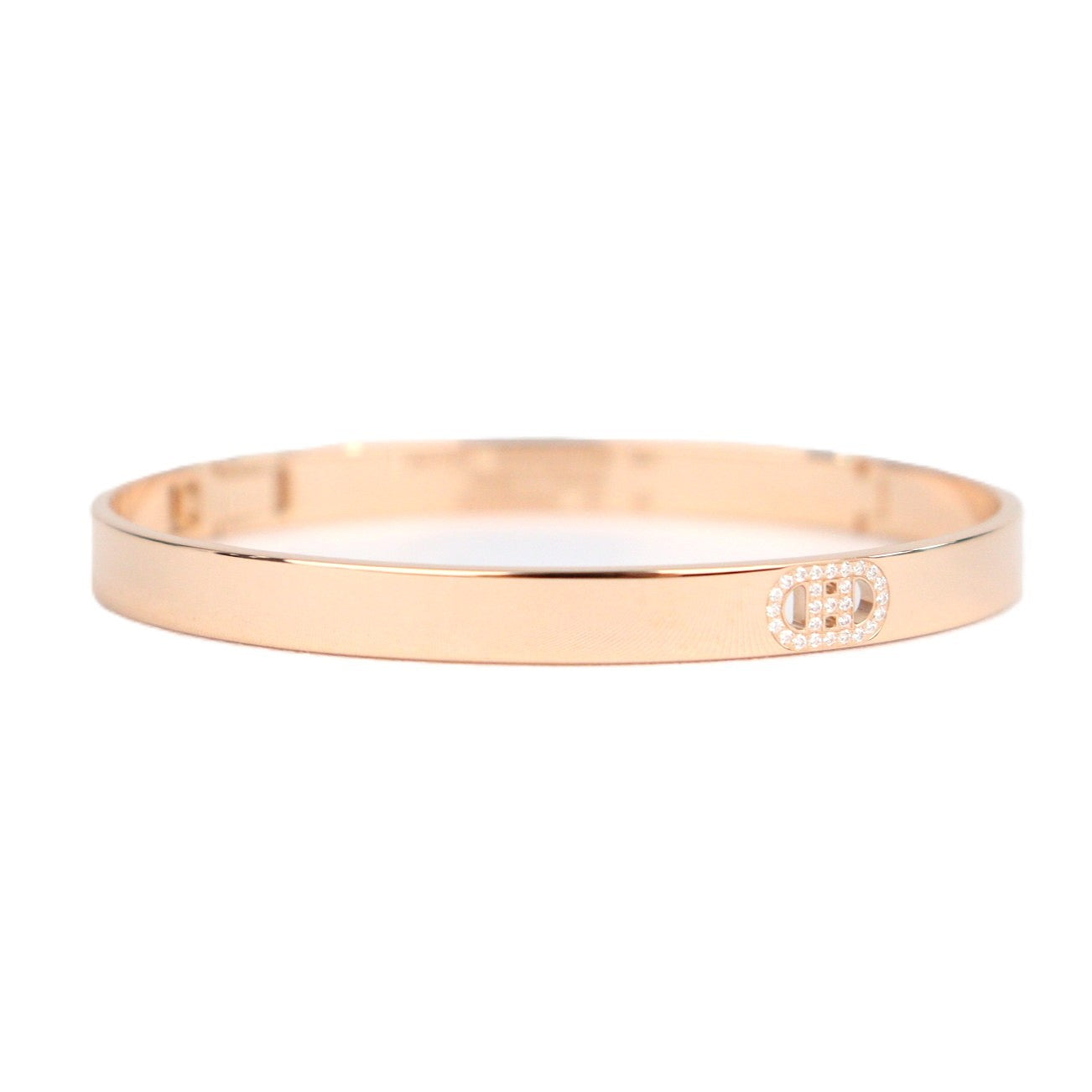 HERMES H115400B H d'Ancre Small Model Bracelet #SH