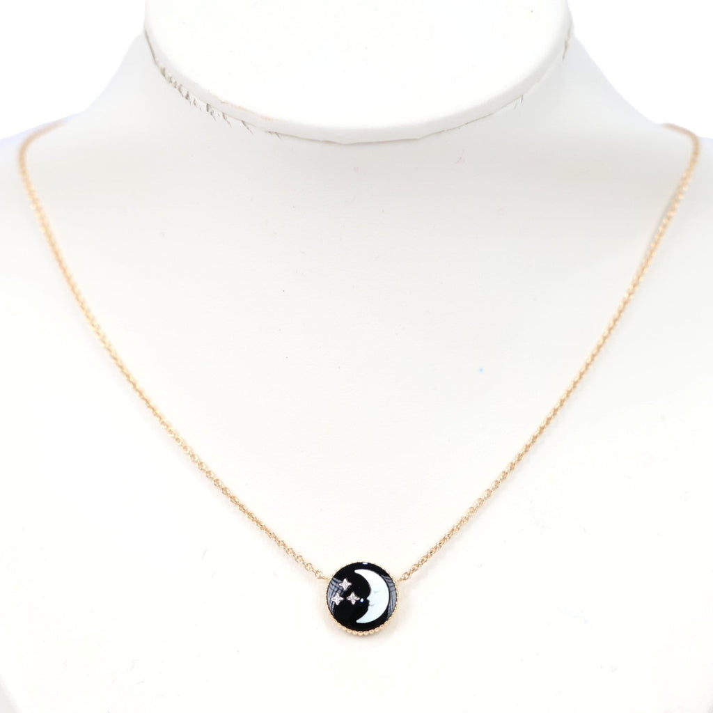 DIOR JSAM95002 Rose Celeste Necklace