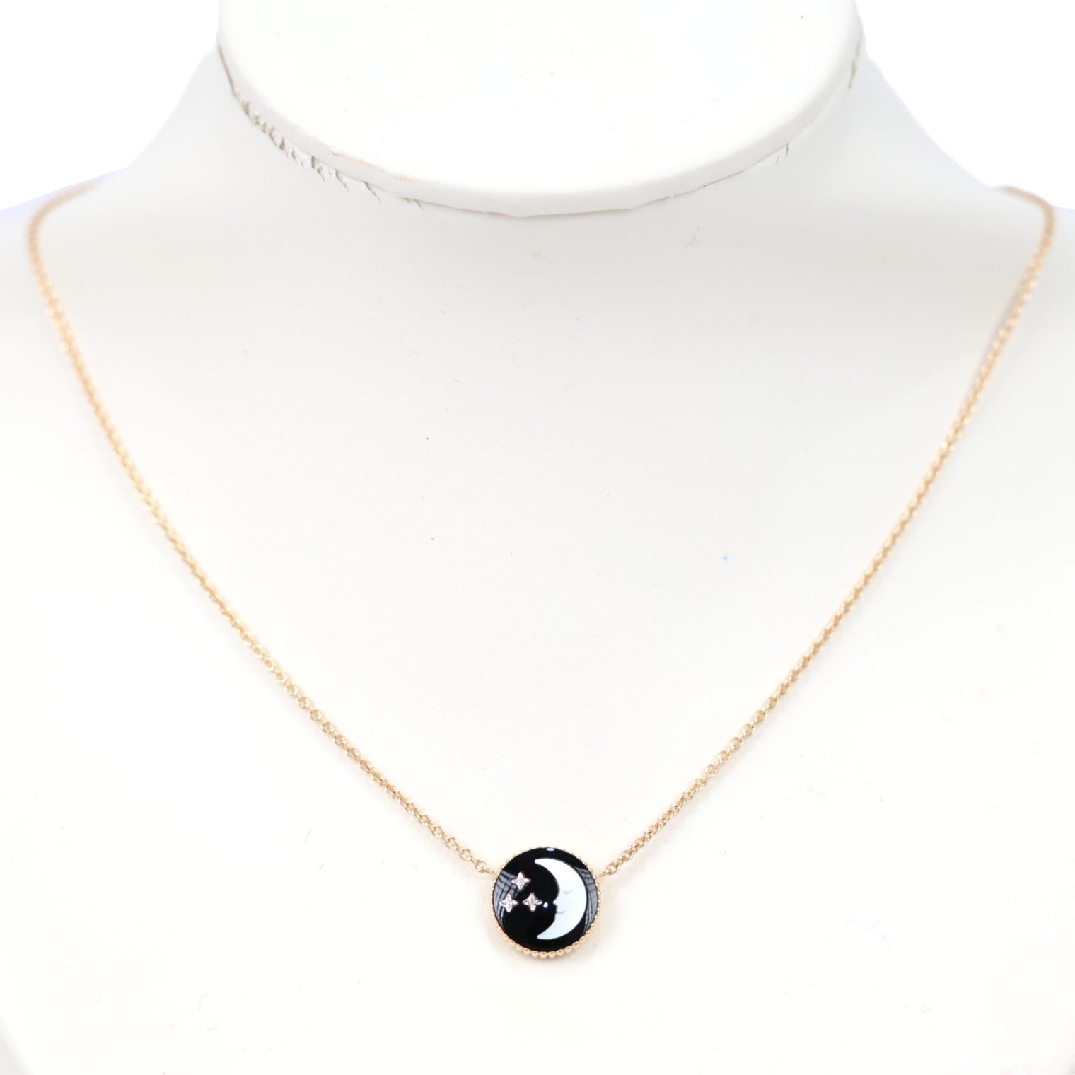 DIOR JSAM95002 Rose Celeste Necklace