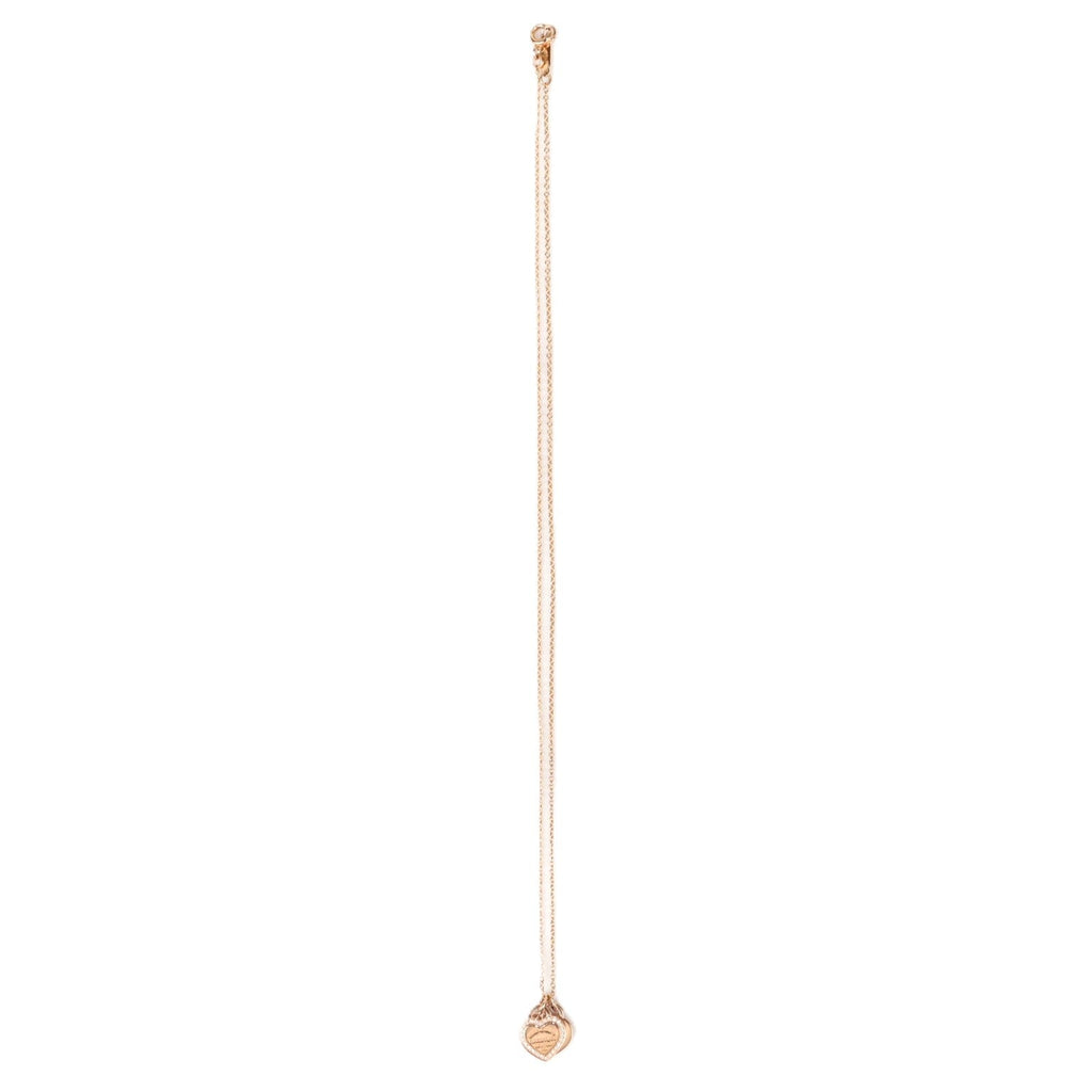 TIFFANY & Co. Return to Tiffany Double Heart Tag Mini Necklace