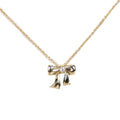 TIFFANY & Co. Blue Box Bow Necklace