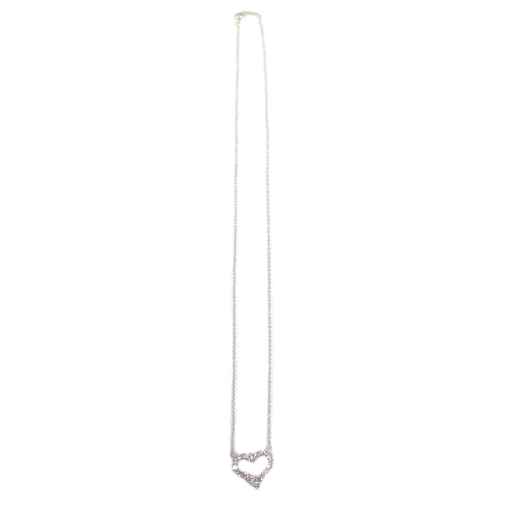 TIFFANY & Co. 60007523 Diamond Heart Small Necklace