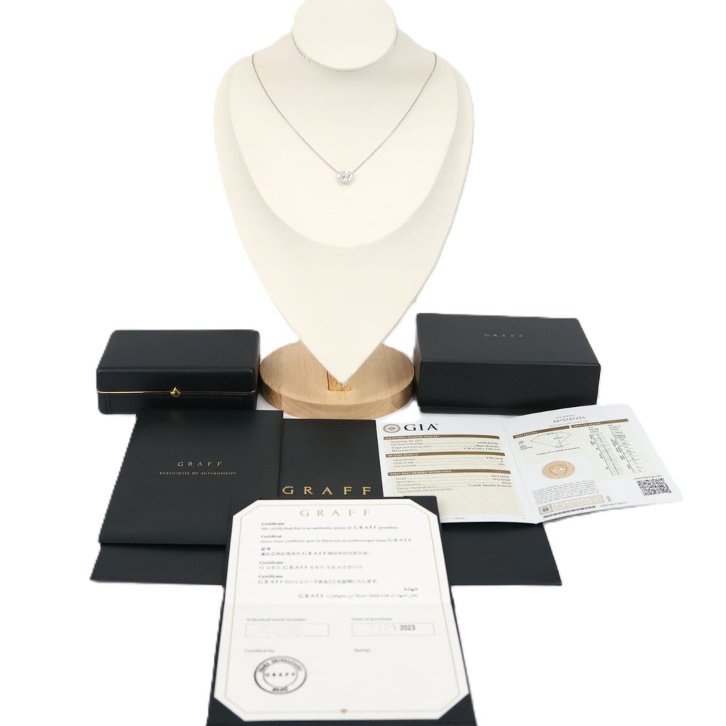 GRAFF Icon 0.50ct-F-VS1-Heart Necklace