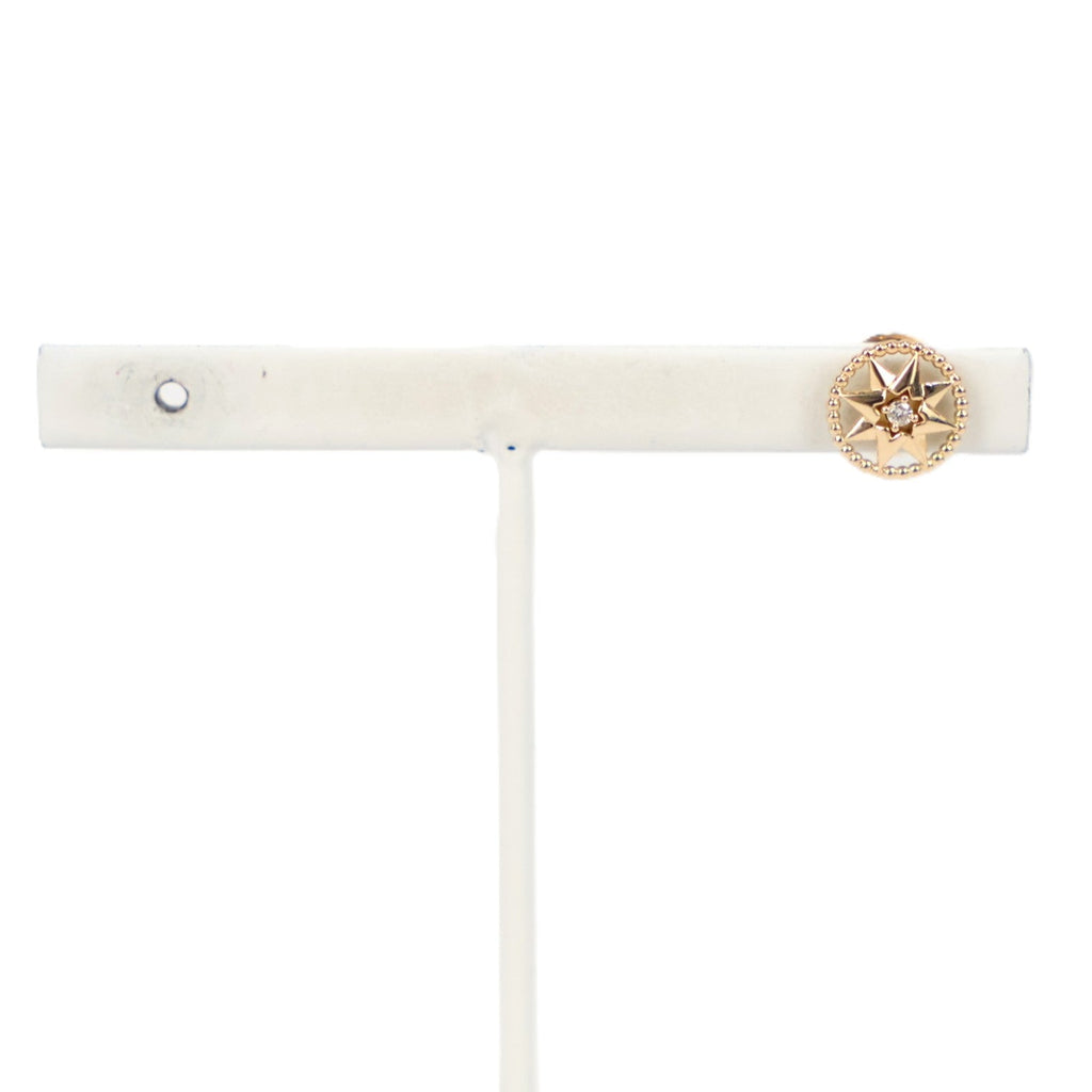 DIOR JRDV95098 Small Rose des Vents Single Earrings