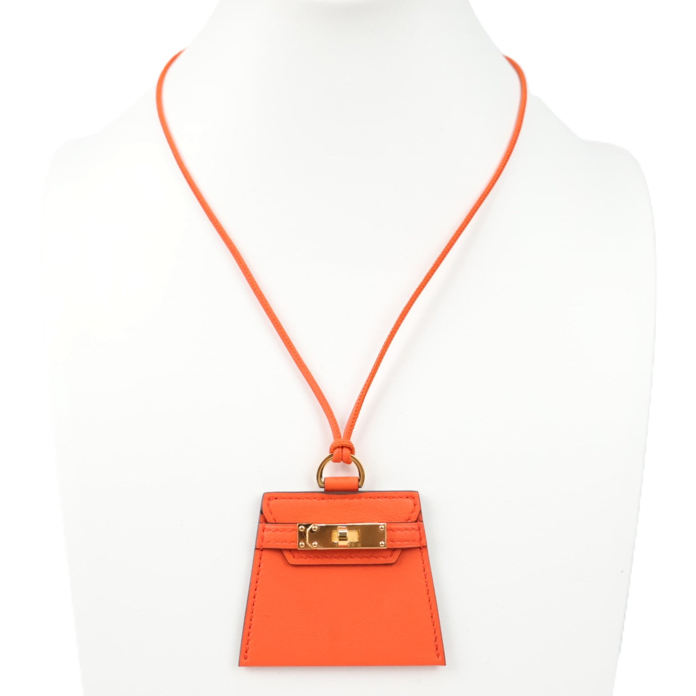 HERMES 081907CC MONPETIT KELLY GM NECKLACE