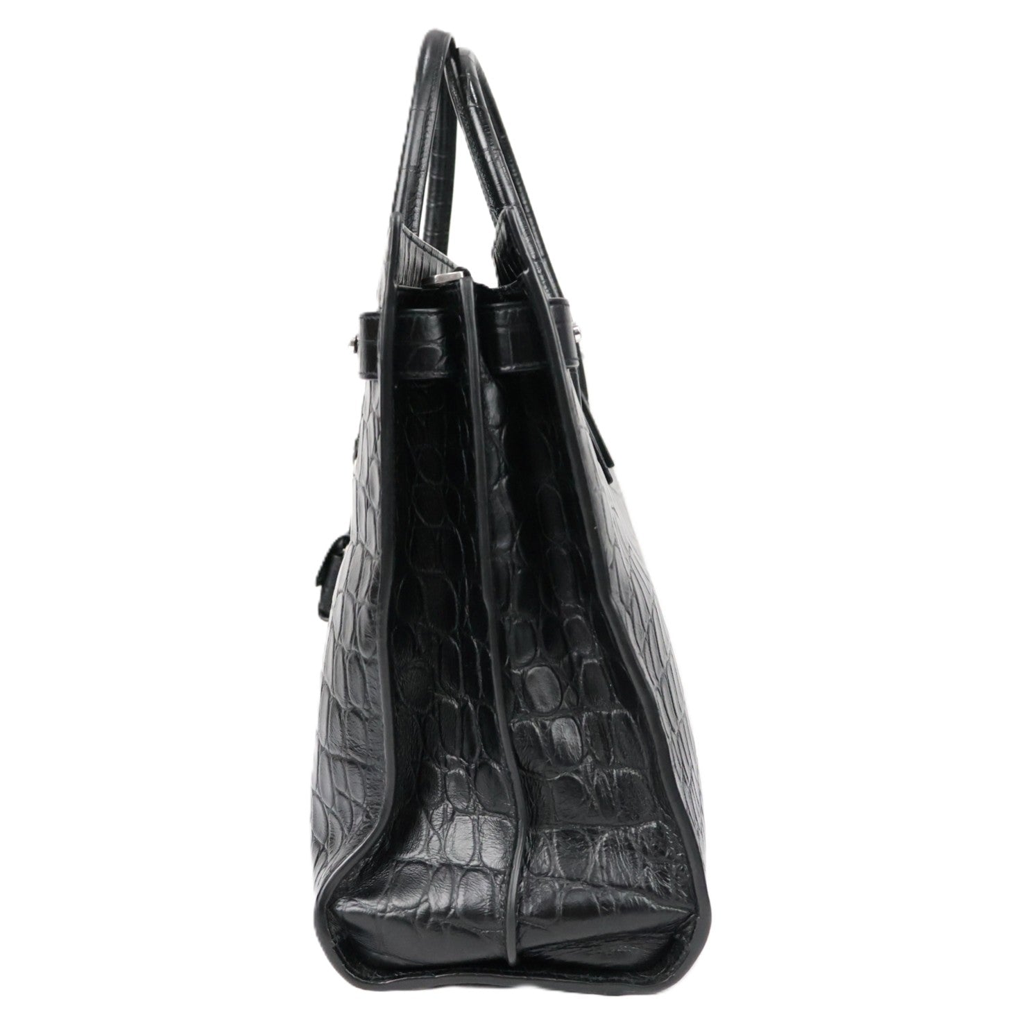 SAINT LAURENT 631526 0Q50E SAC DE JOUR THIN LARGE HANDBAG