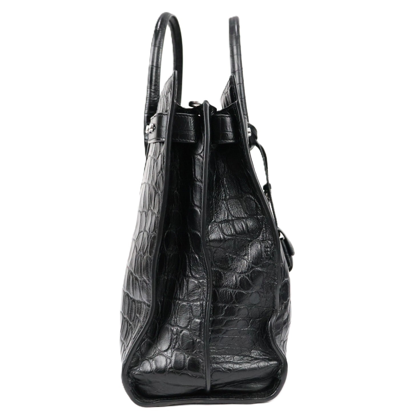 SAINT LAURENT 631526 0Q50E SAC DE JOUR THIN LARGE HANDBAG
