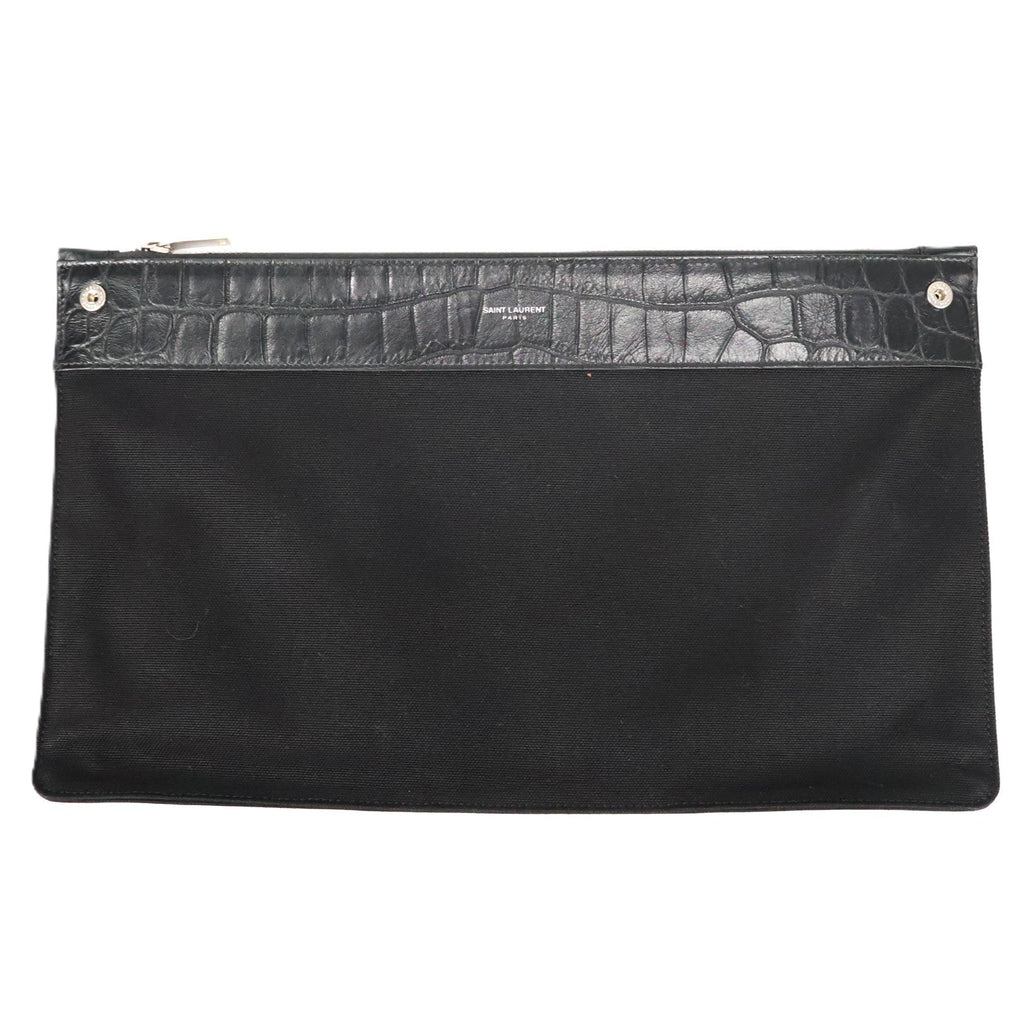 SAINT LAURENT 631526 0Q50E SAC DE JOUR THIN LARGE HANDBAG
