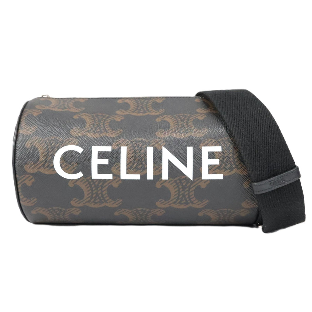 CELINE 110052EKK CYLINDER CROSSBODY BAG