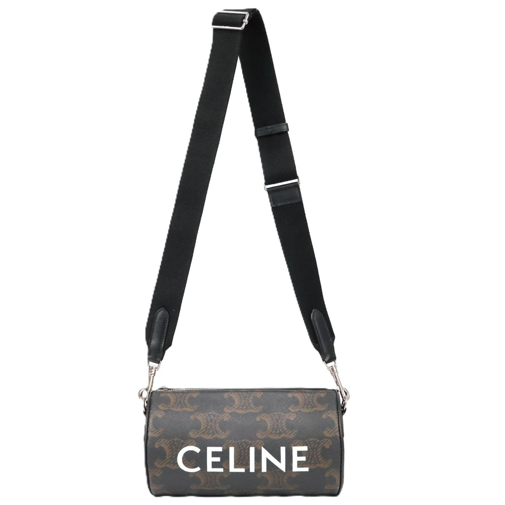 CELINE 110052EKK CYLINDER CROSSBODY BAG