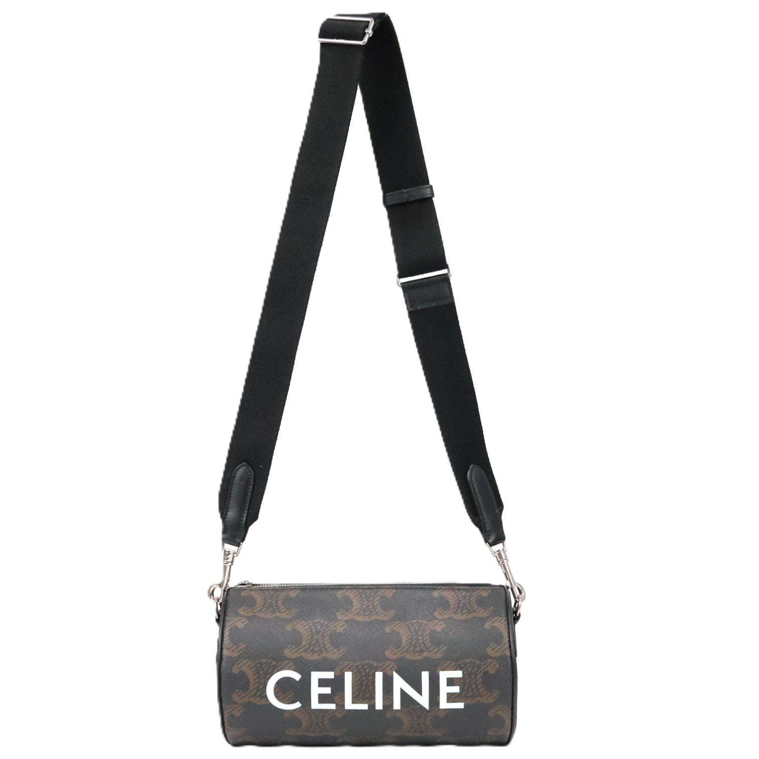 CELINE 110052EKK CYLINDER CROSSBODY BAG
