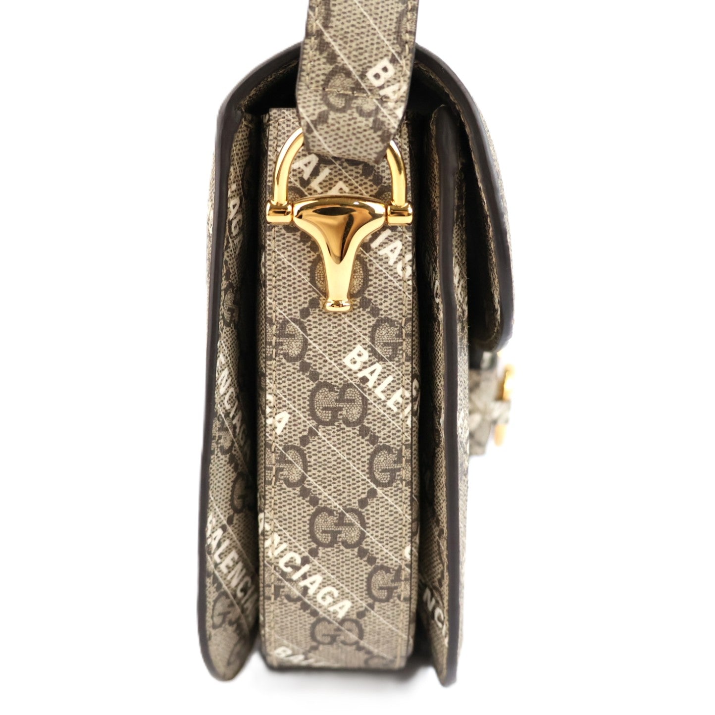 GUCCI X BALENCIAGA 602204 ULZAG GUCCI HORSEBIT 1955 SHOULDER BAG