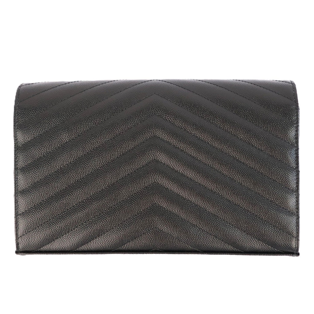 SAINT LAURENT 377828 BOW01 CASSANDRA WALLET ON CHAIN