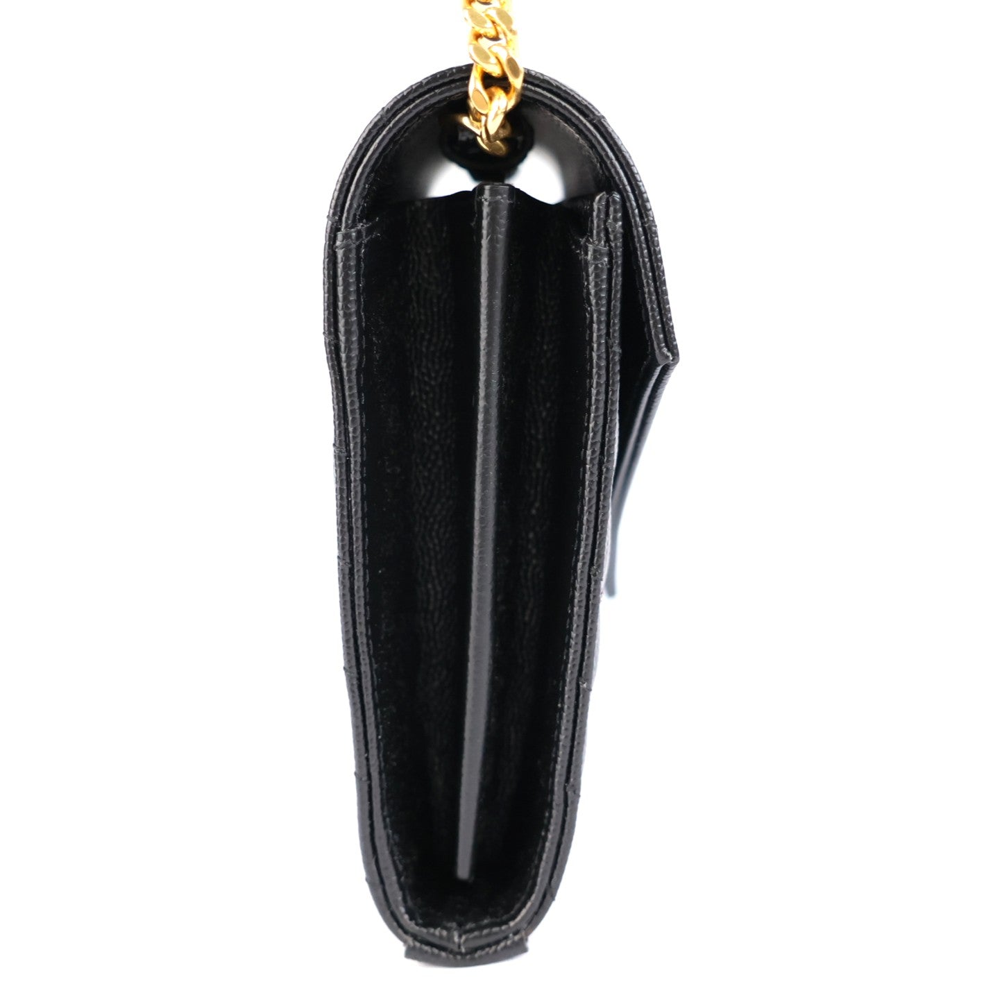 SAINT LAURENT 377828 BOW01 CASSANDRA WALLET ON CHAIN