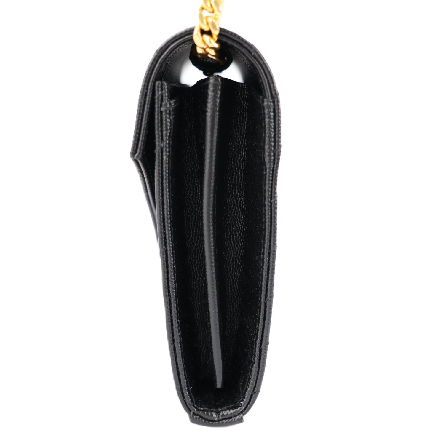 SAINT LAURENT 377828 BOW01 CASSANDRA WALLET ON CHAIN
