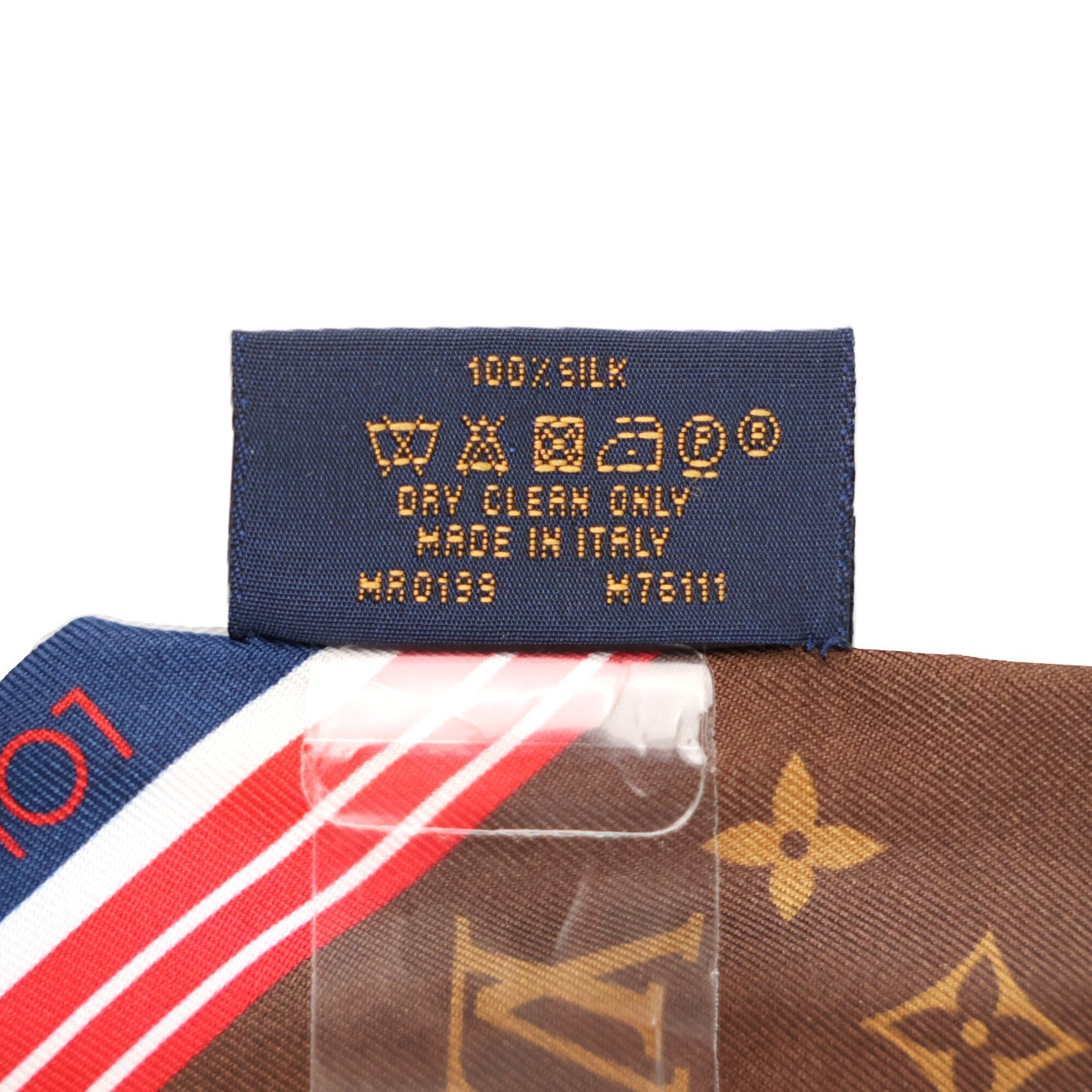 LOUIS VUITTON M76111 BANDEAU PRIVE BEIGE SCARF