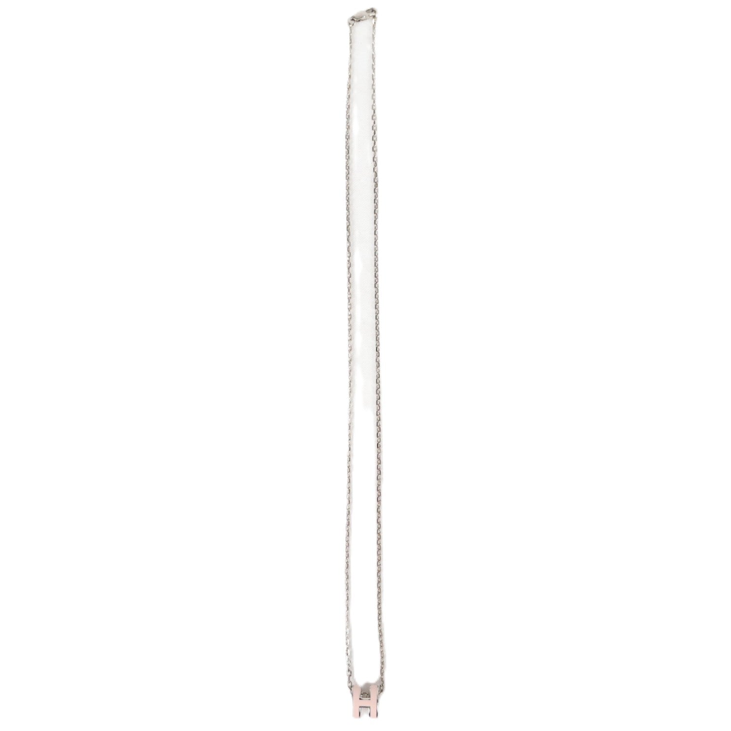 HERMES 147992FP POP H MINI NECKLACE