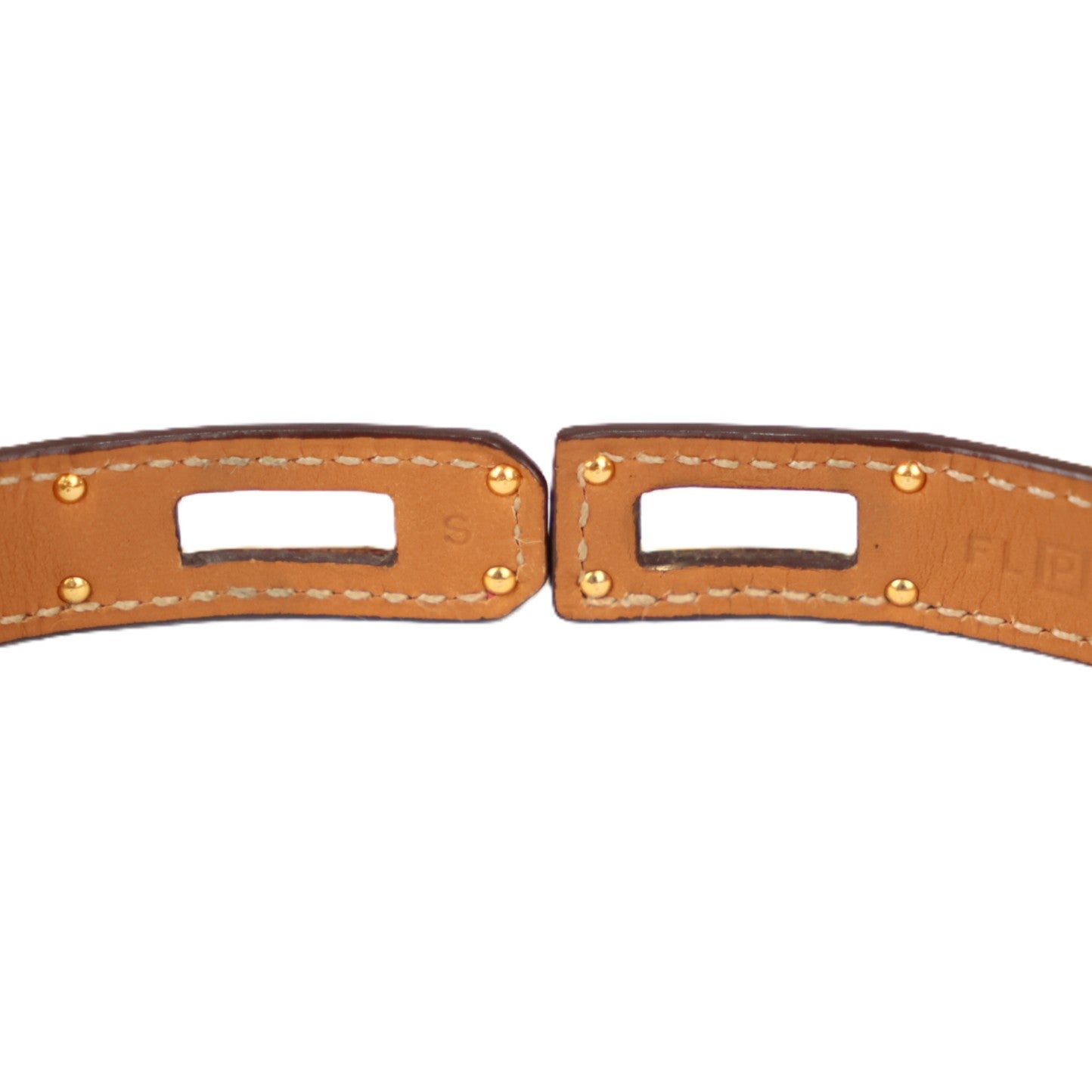 HERMES 071639CC KELLY DOUBLE TOUR S BRACELET