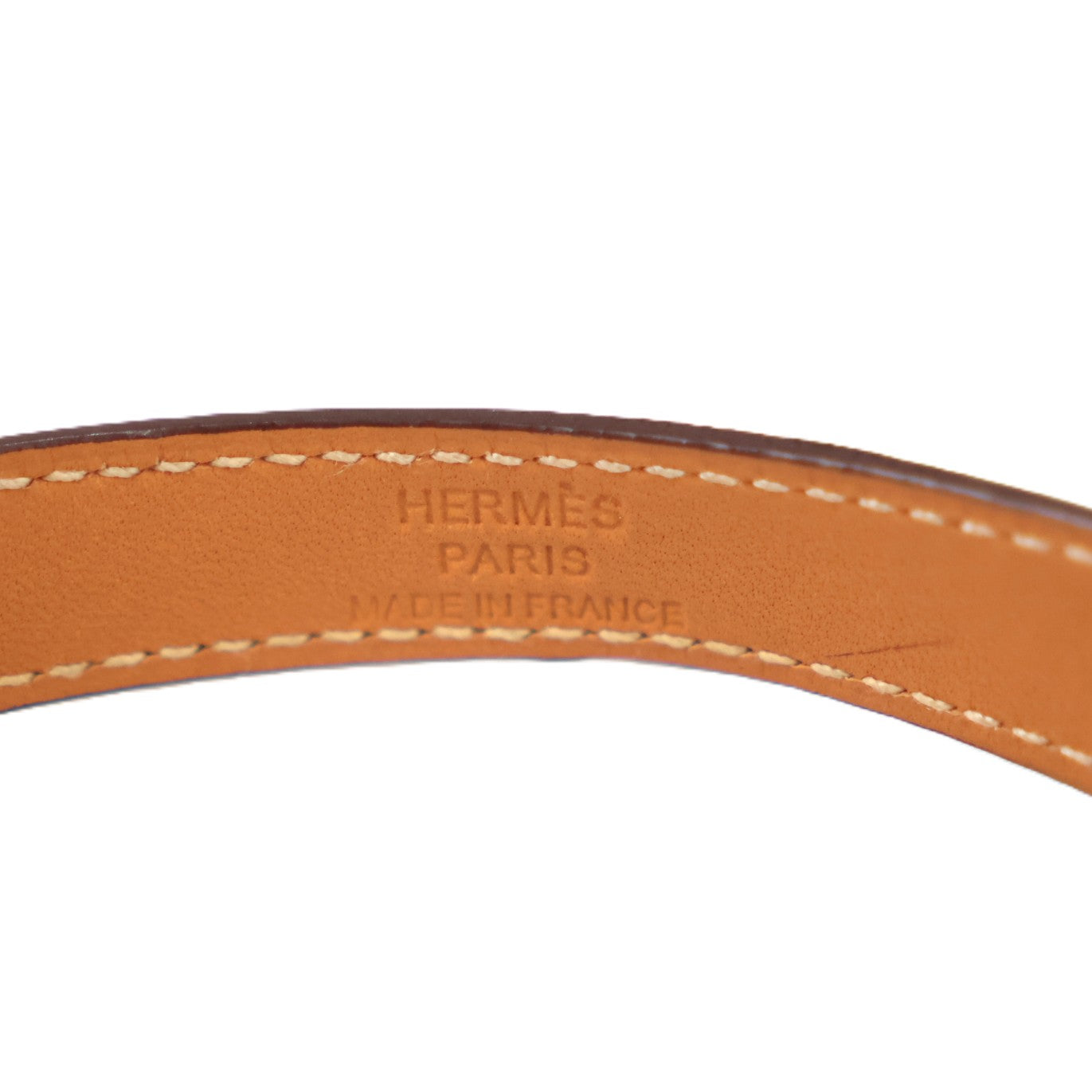 HERMES 071639CC KELLY DOUBLE TOUR S BRACELET