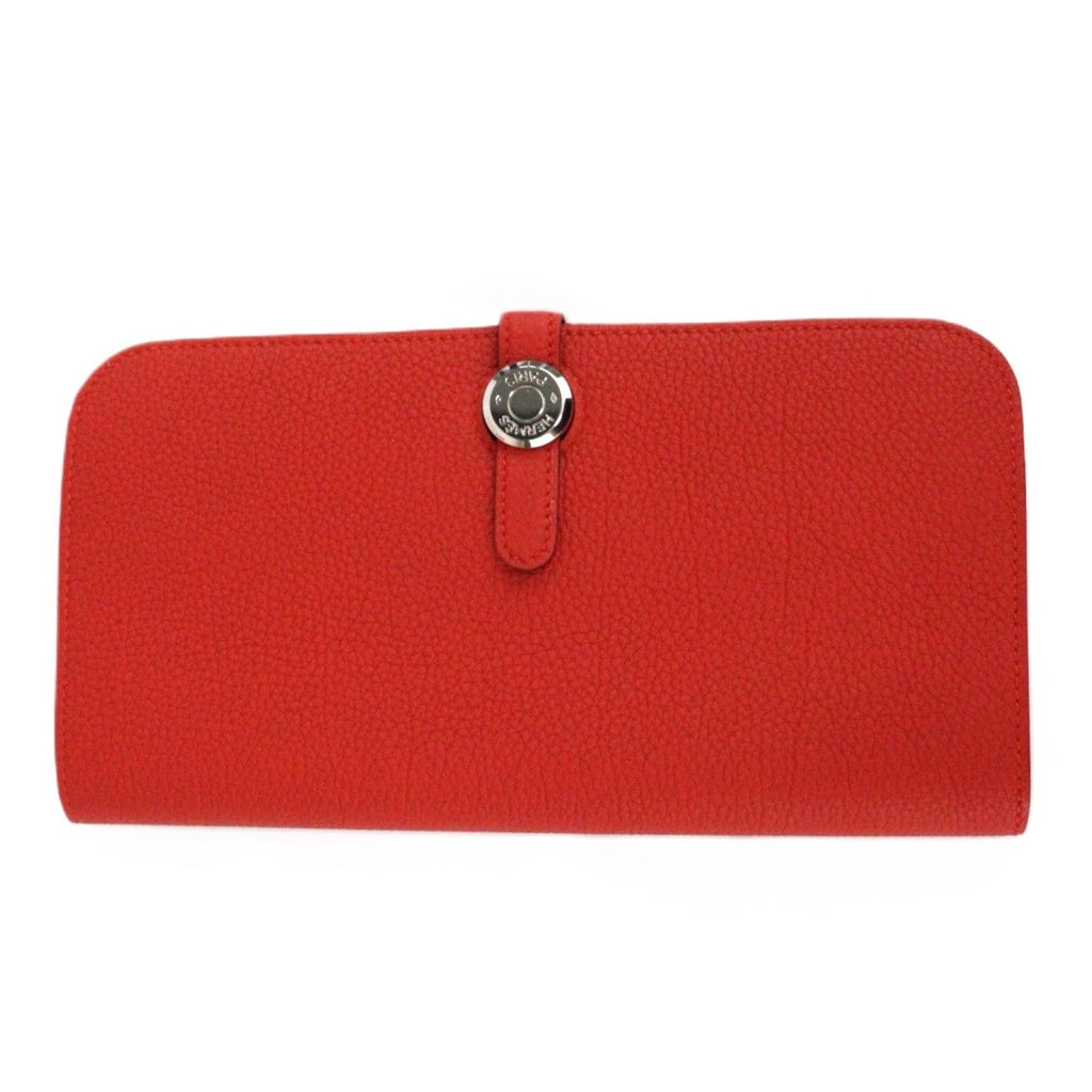 HERMES 061200CK DOGON LONG WALLET