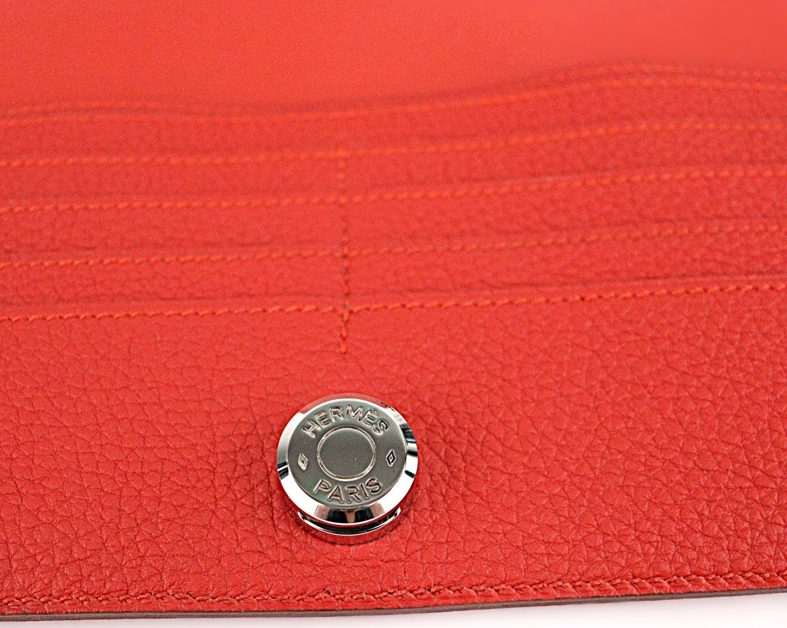 HERMES 061200CK DOGON LONG WALLET