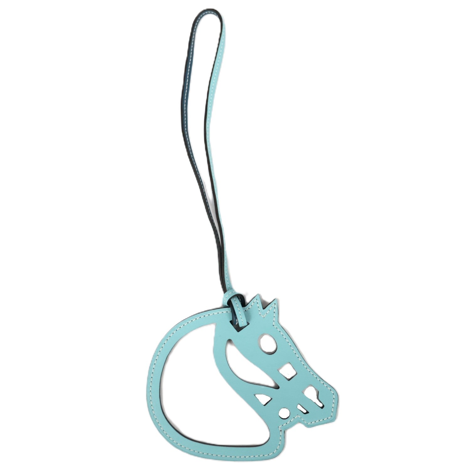 HERMES 067303CA PADDOCK CHEVAL BICOLOR CHARM