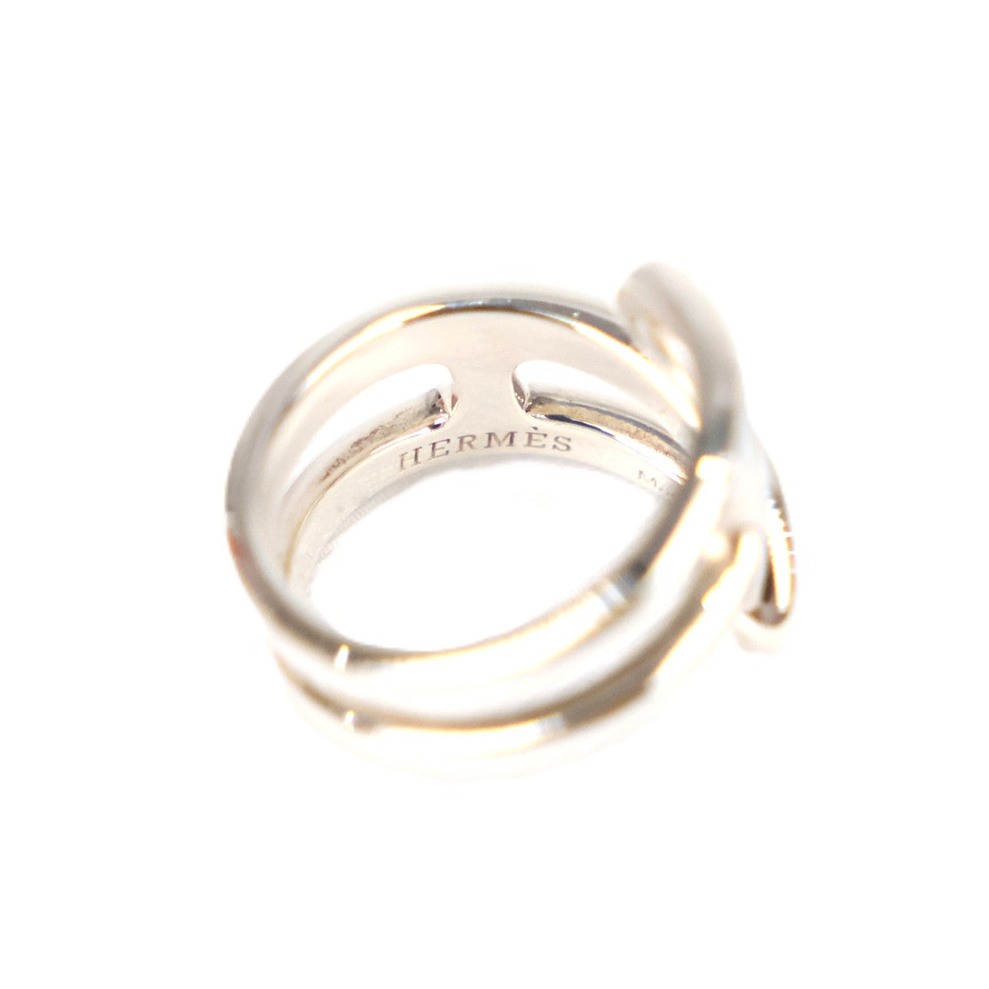 HERMES H117620B Chaine d'ancre Punk Small Model #51 Ring